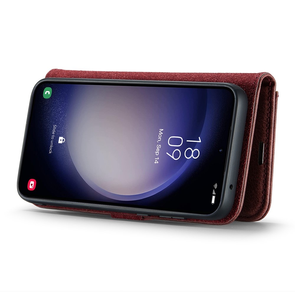 Cover portafoglio Magnet Wallet Samsung Galaxy S25 Red