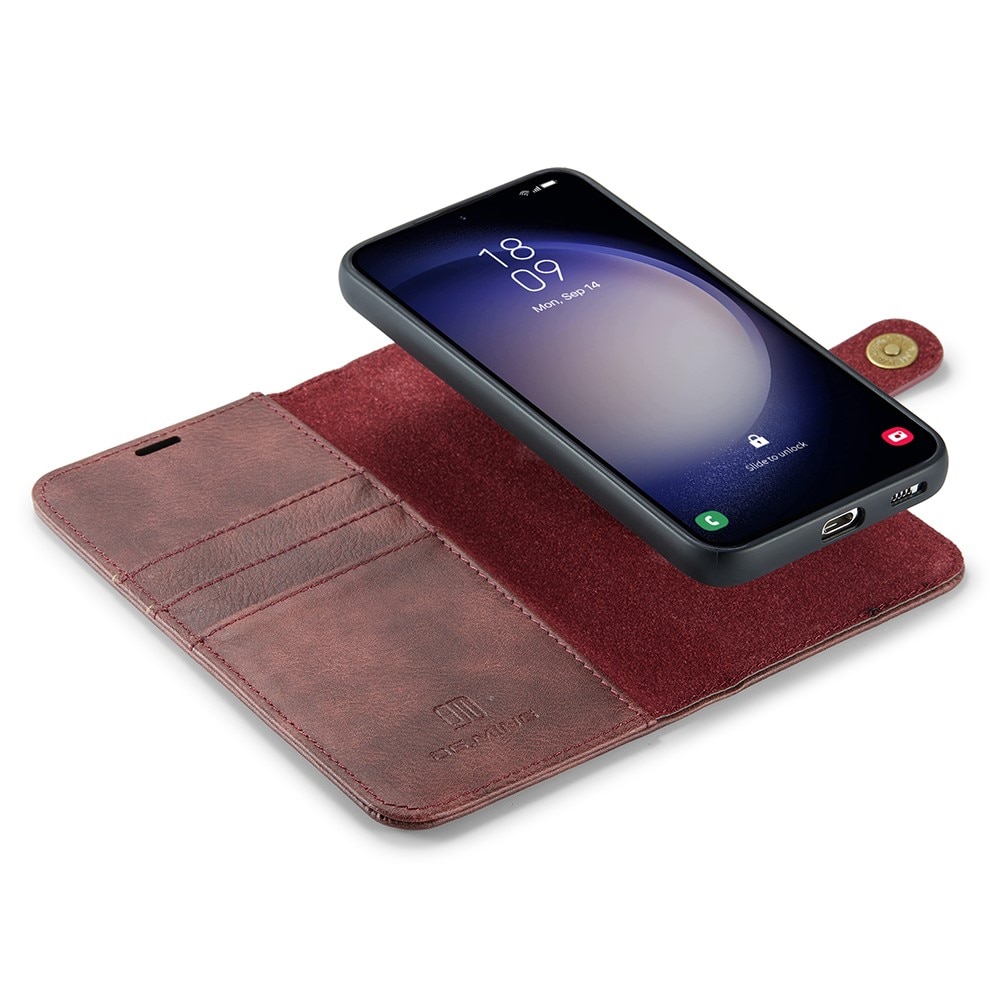 Cover portafoglio Magnet Wallet Samsung Galaxy S25 Red