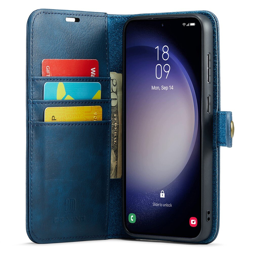 Cover portafoglio Magnet Wallet Samsung Galaxy S25 Blue