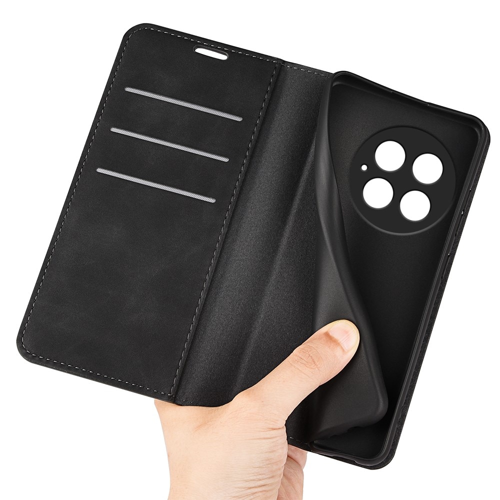 Cover portafoglio sottili  OnePlus 13 nero