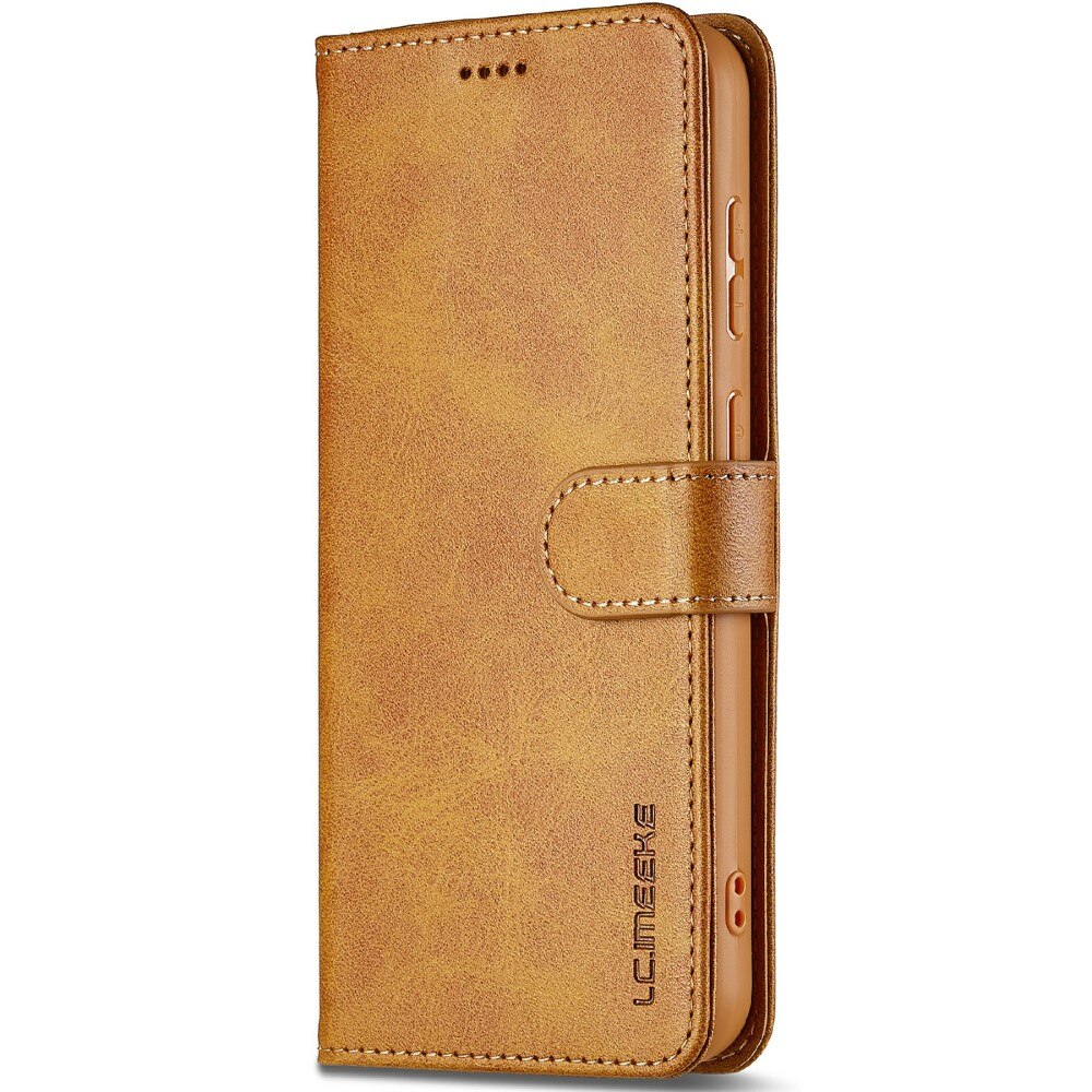 Custodie a portafoglio Samsung Galaxy S25 cognac