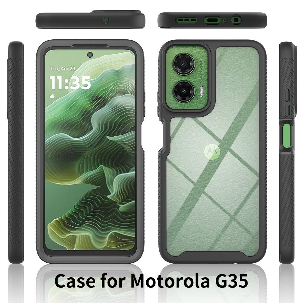 Cover Full Protection Motorola Moto G35 Nero