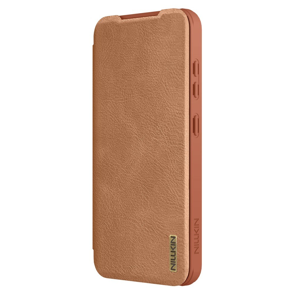 Cover Qin Pro CamShield Samsung Galaxy S25 Brown