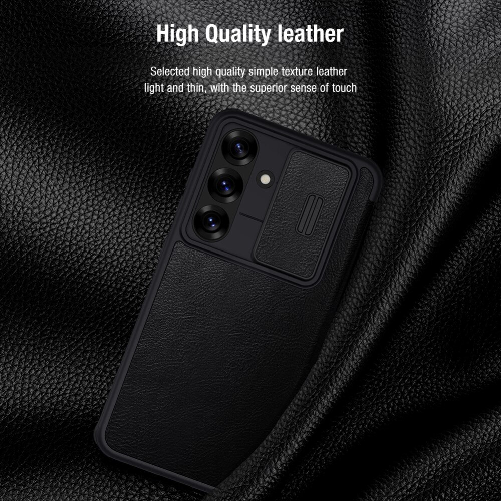 Cover Qin Pro CamShield Samsung Galaxy S25 Black