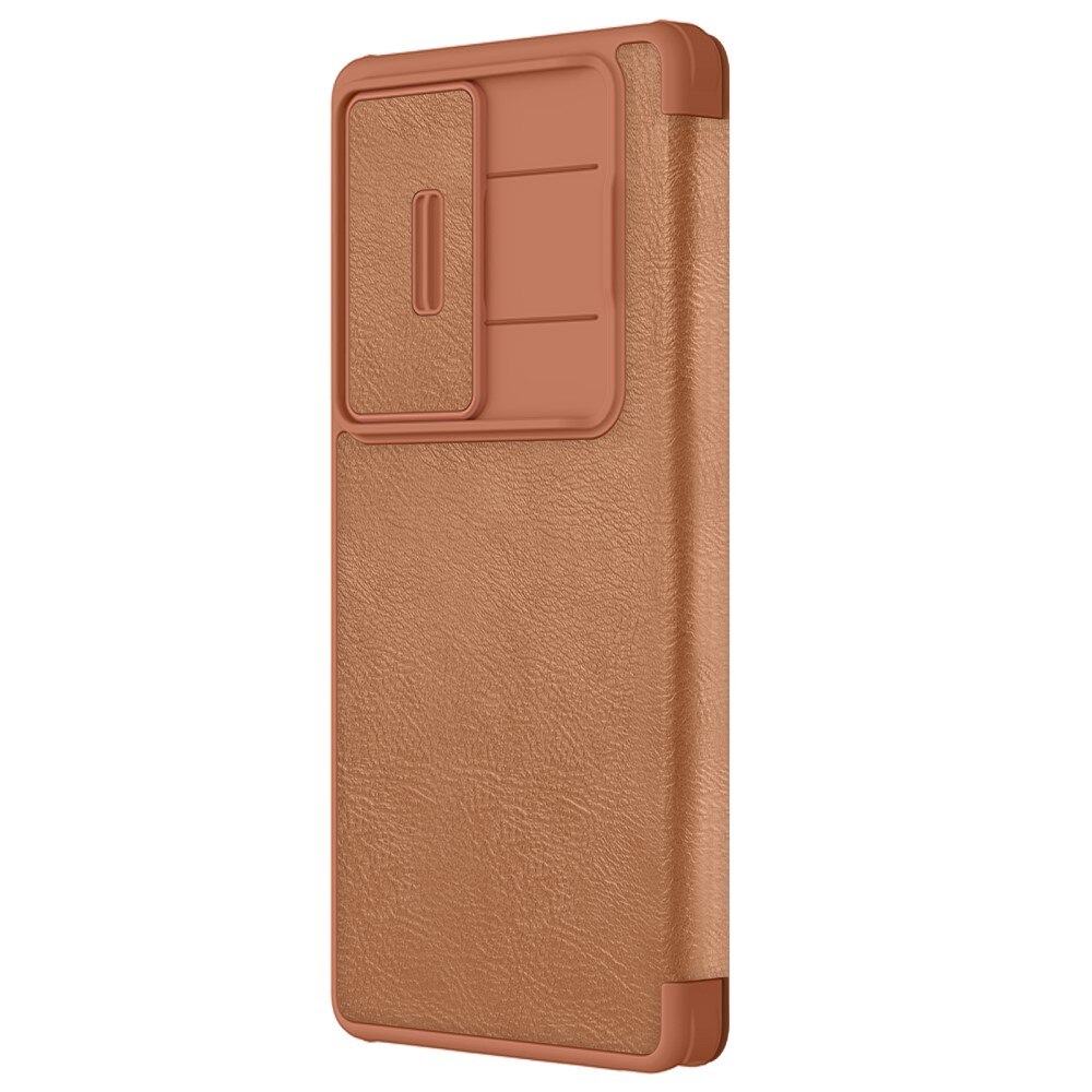 Cover Qin Pro CamShield Samsung Galaxy S25 Ultra Brown