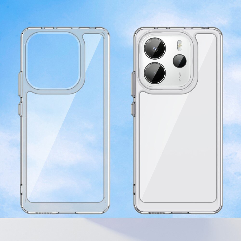 Cover ibride per Xiaomi Redmi Note 14 4G trasparente