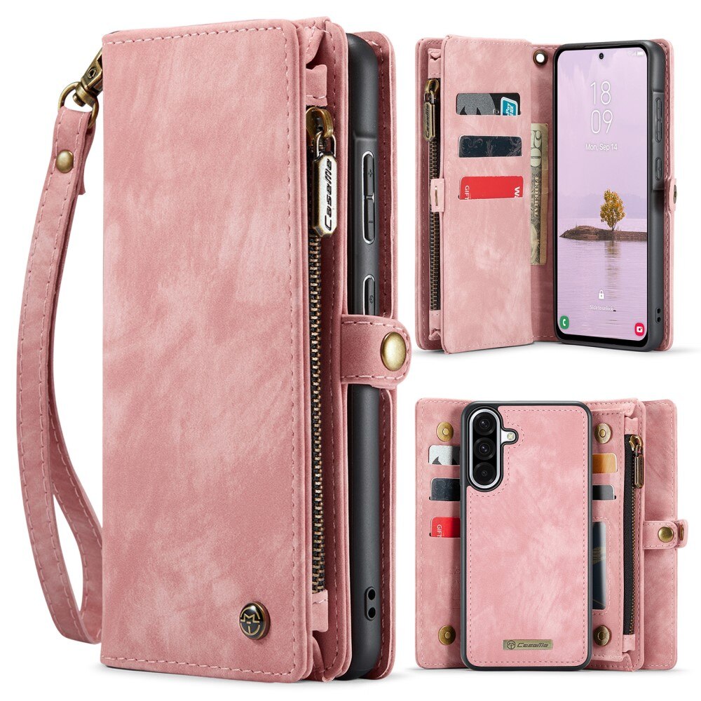 Cover portafoglio Multi-Slot Samsung Galaxy A56 Rosa