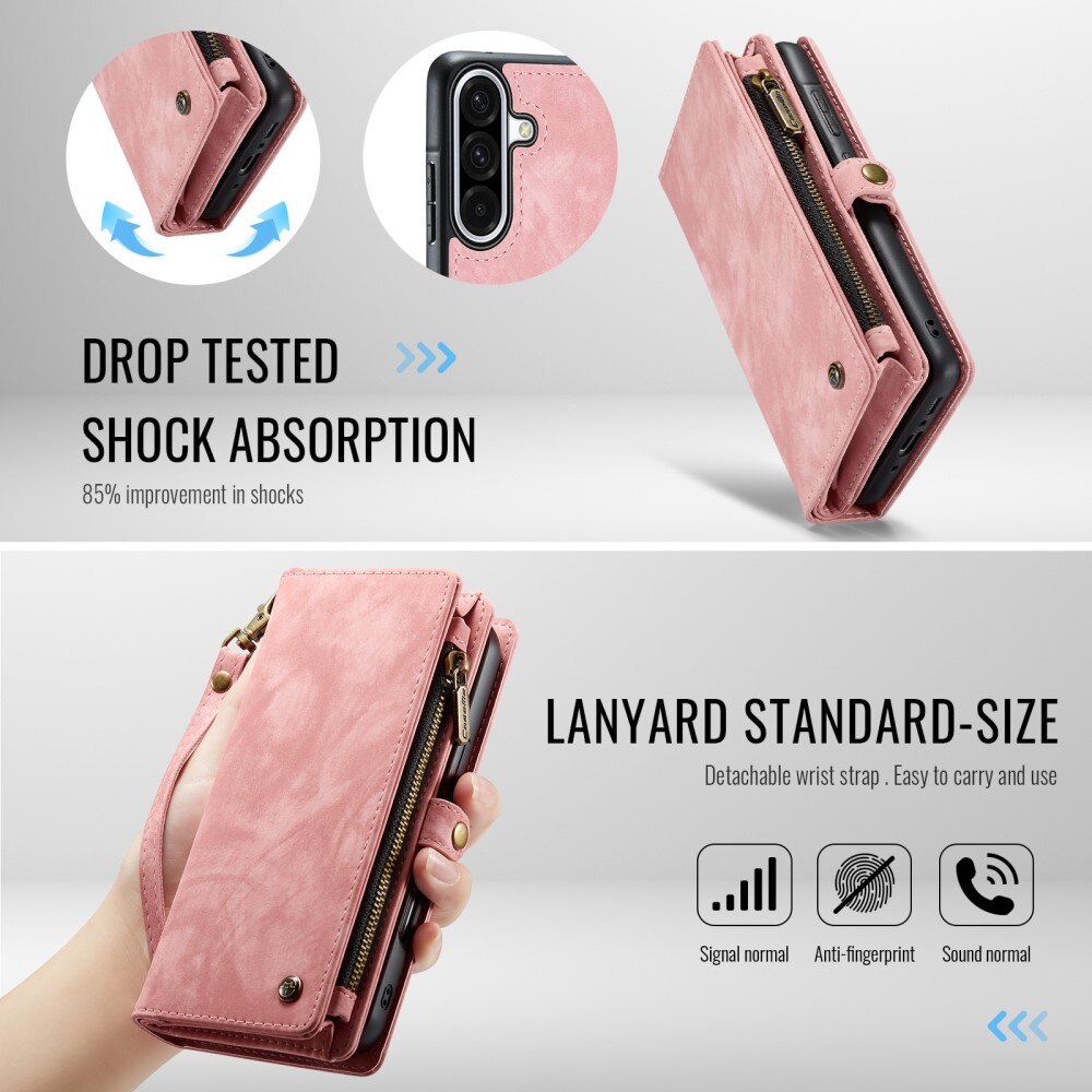 Cover portafoglio Multi-Slot Samsung Galaxy A56 Rosa