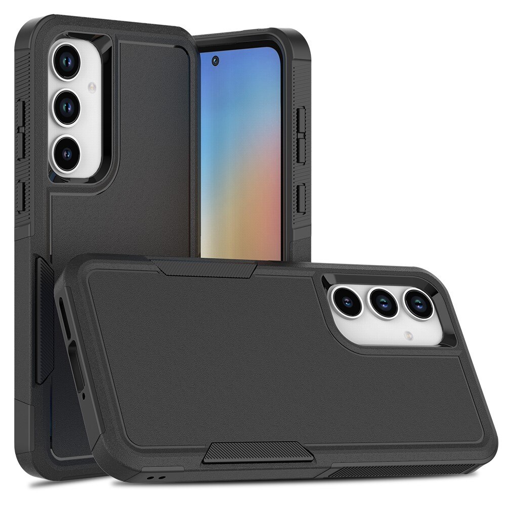 Cover ibride Off-road Samsung Galaxy A56, nero