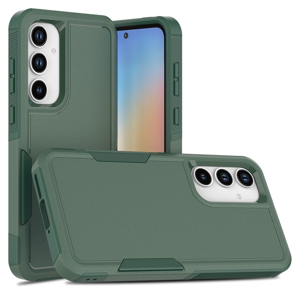 Cover ibride Off-road Samsung Galaxy A56, Verde