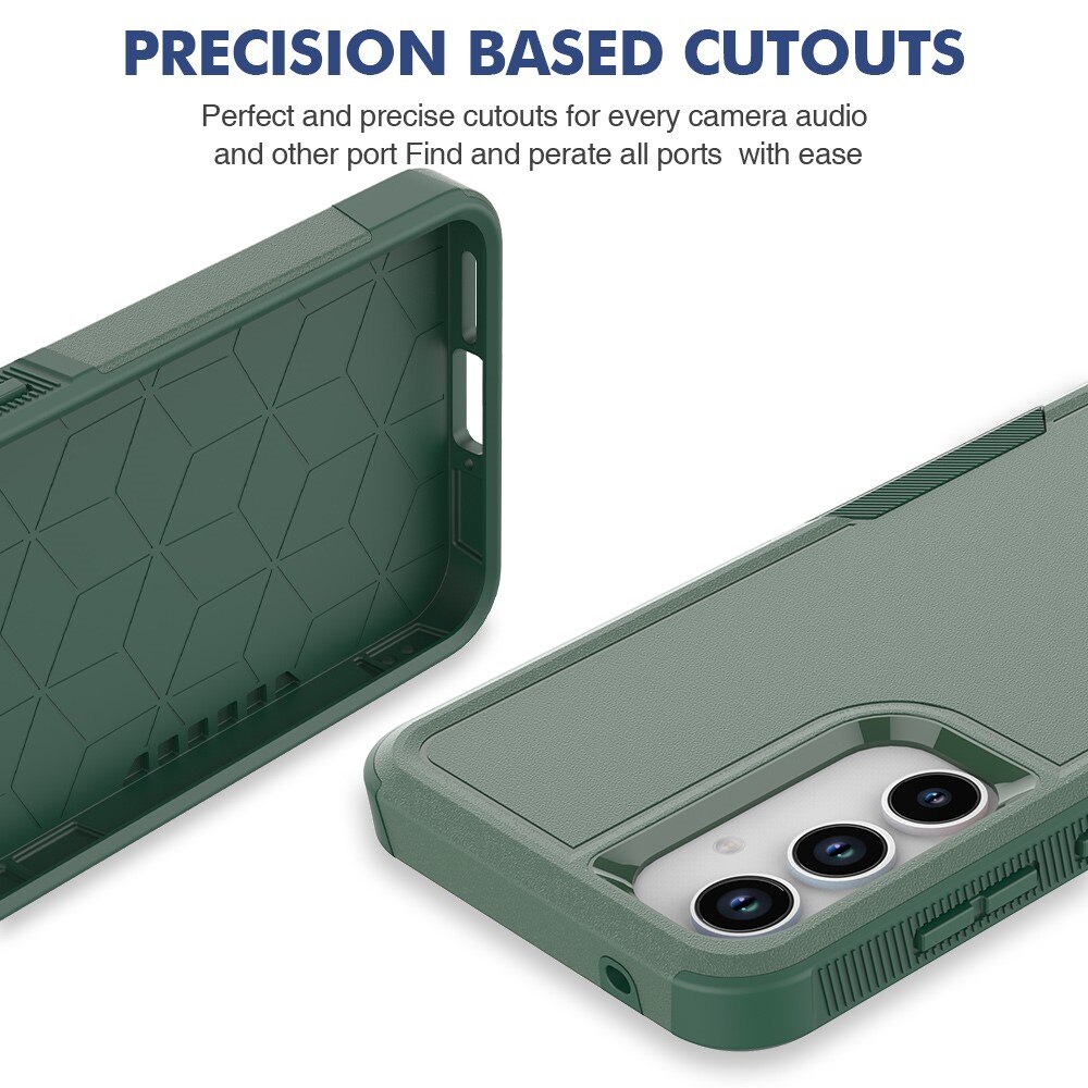 Cover ibride Off-road Samsung Galaxy A56, Verde