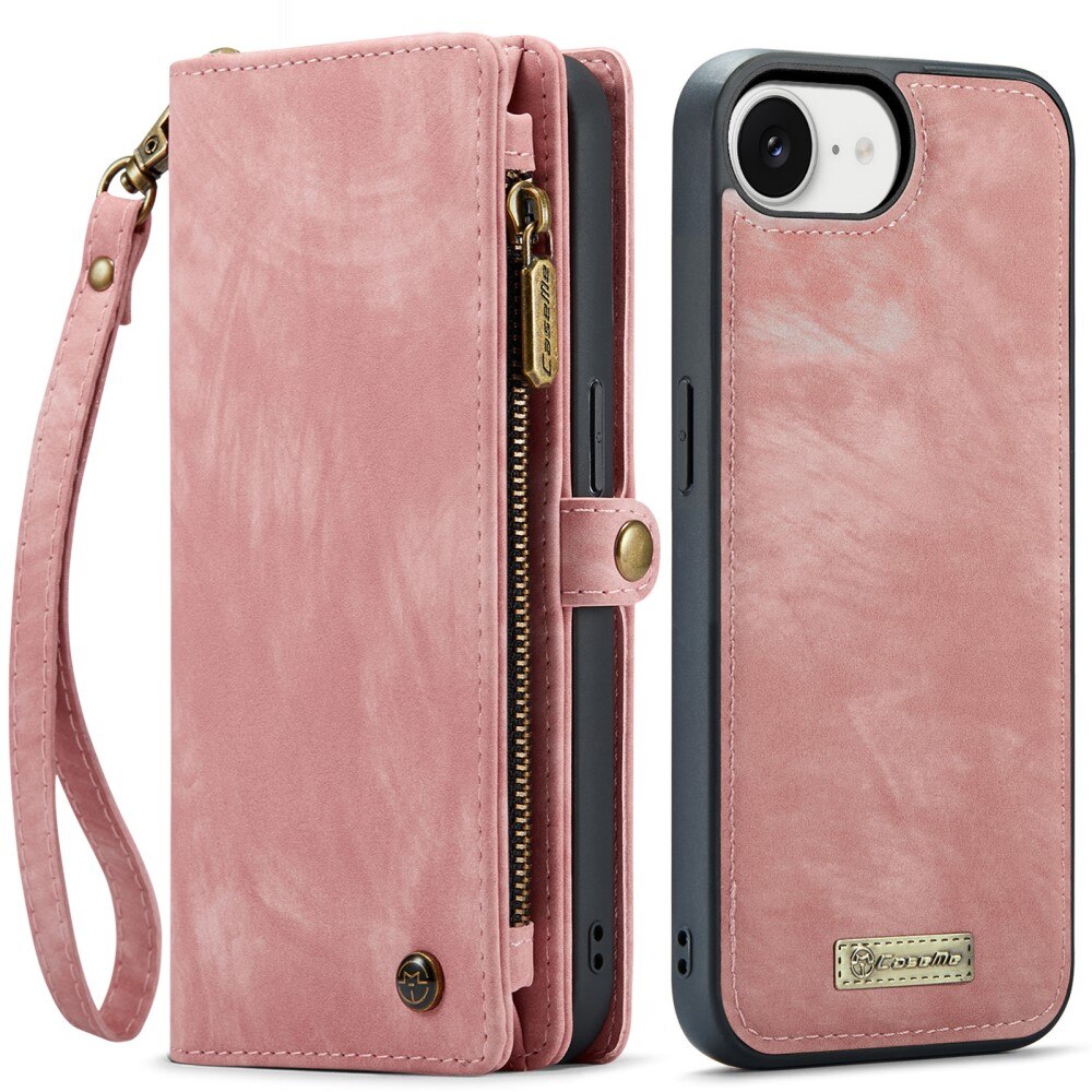 Cover portafoglio Multi-Slot iPhone 16e Rosa