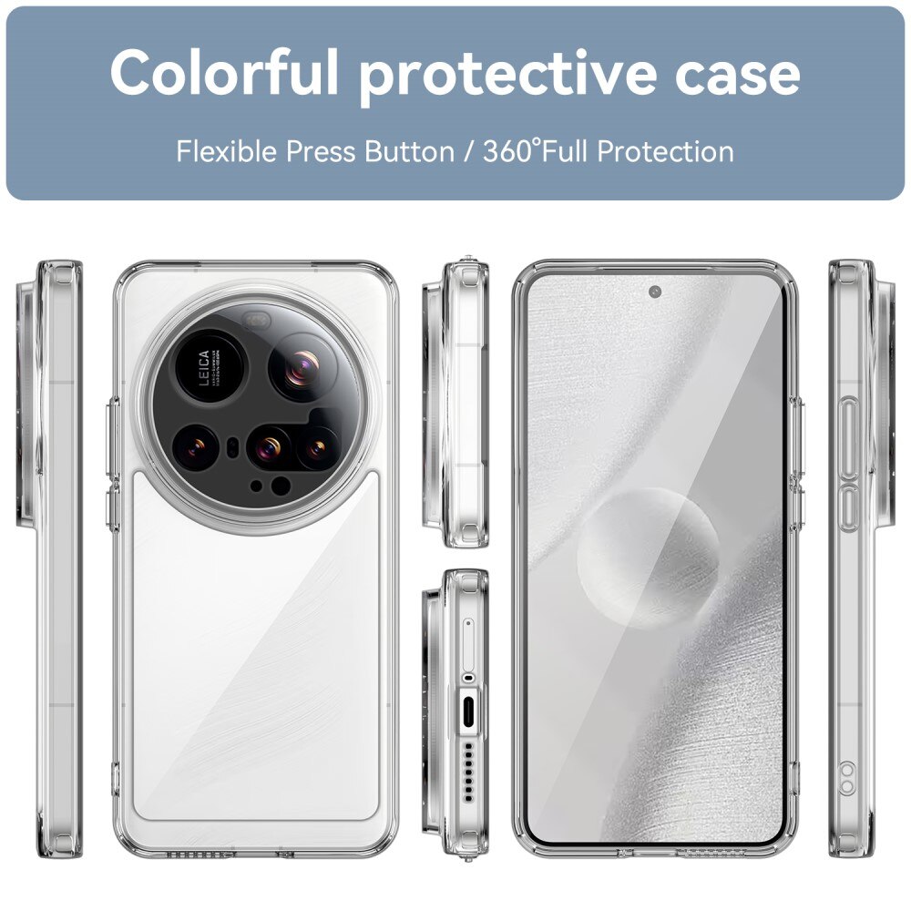 Cover ibride per Xiaomi 15 Ultra trasparente