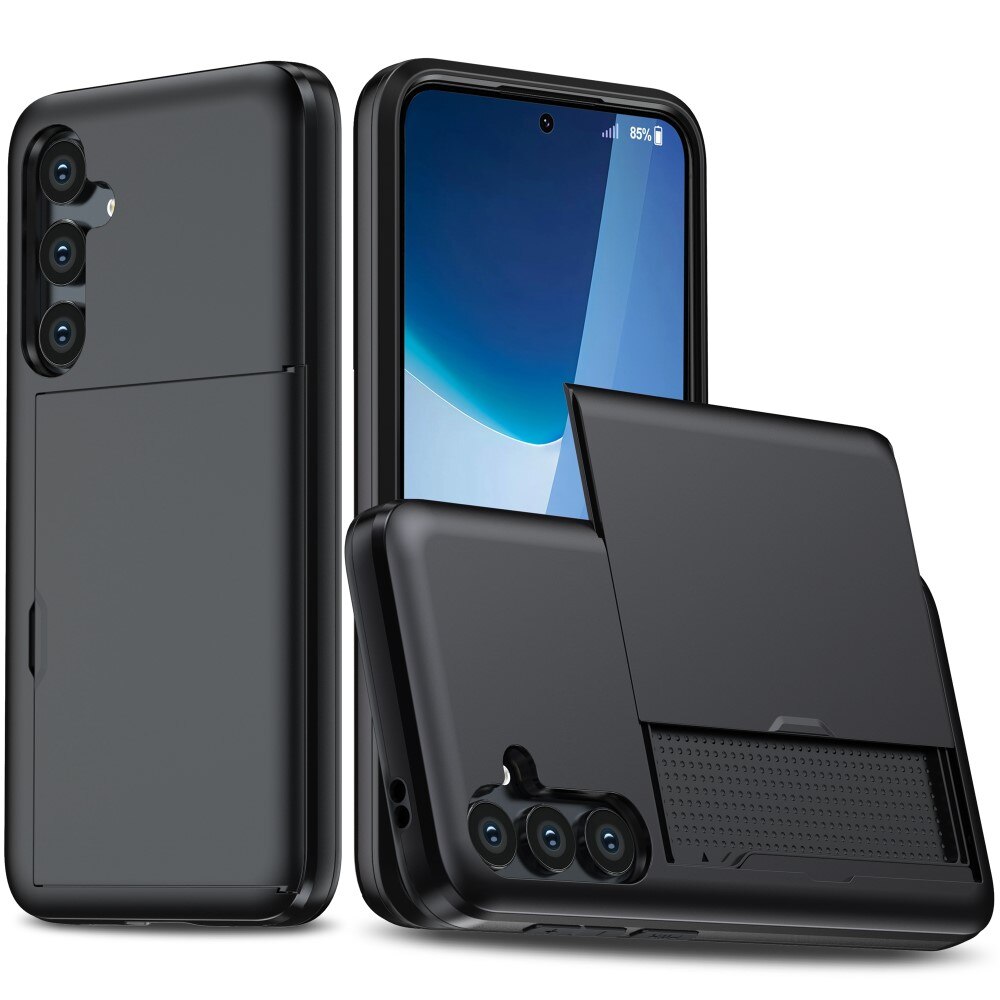 Cover portacarte Samsung Galaxy A56 Nero