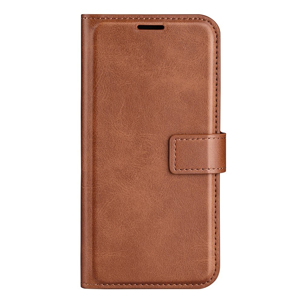 Cover portafoglio Leather Wallet Samsung Galaxy S23 Ultra Brown