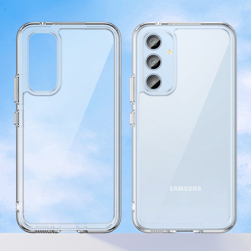 Cover ibrido Crystal Hybrid per Samsung Galaxy A54, trasparente