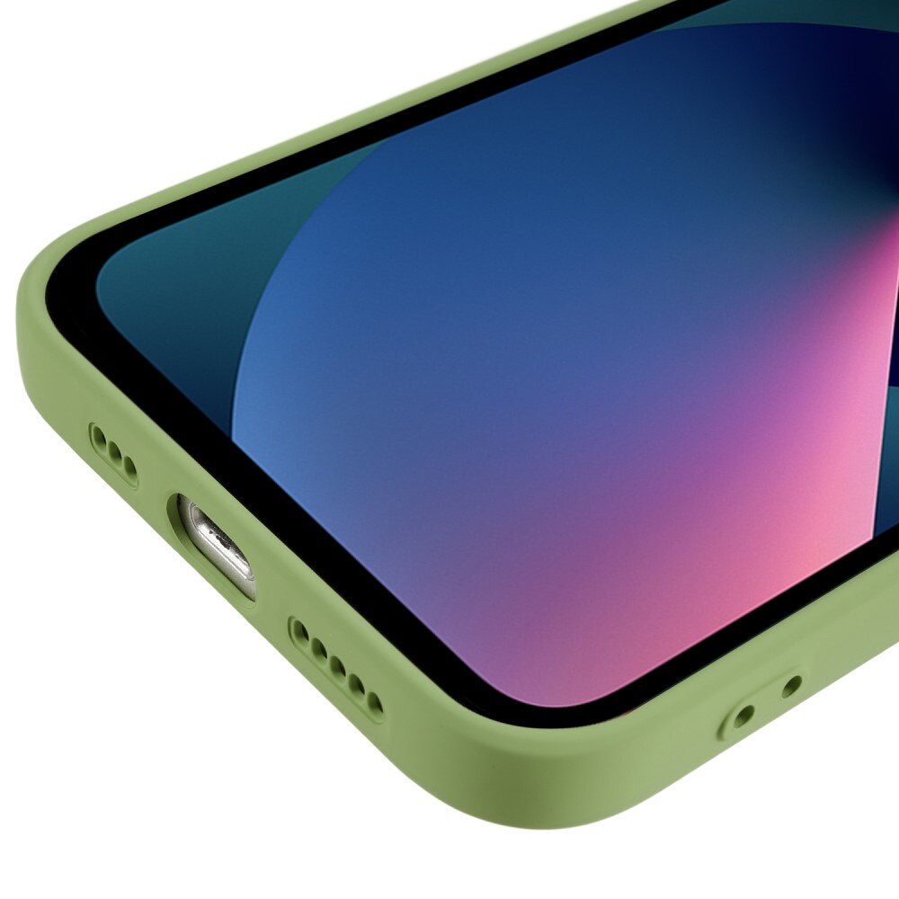 Cover TPU resistente agli urti iPhone 13 Verde