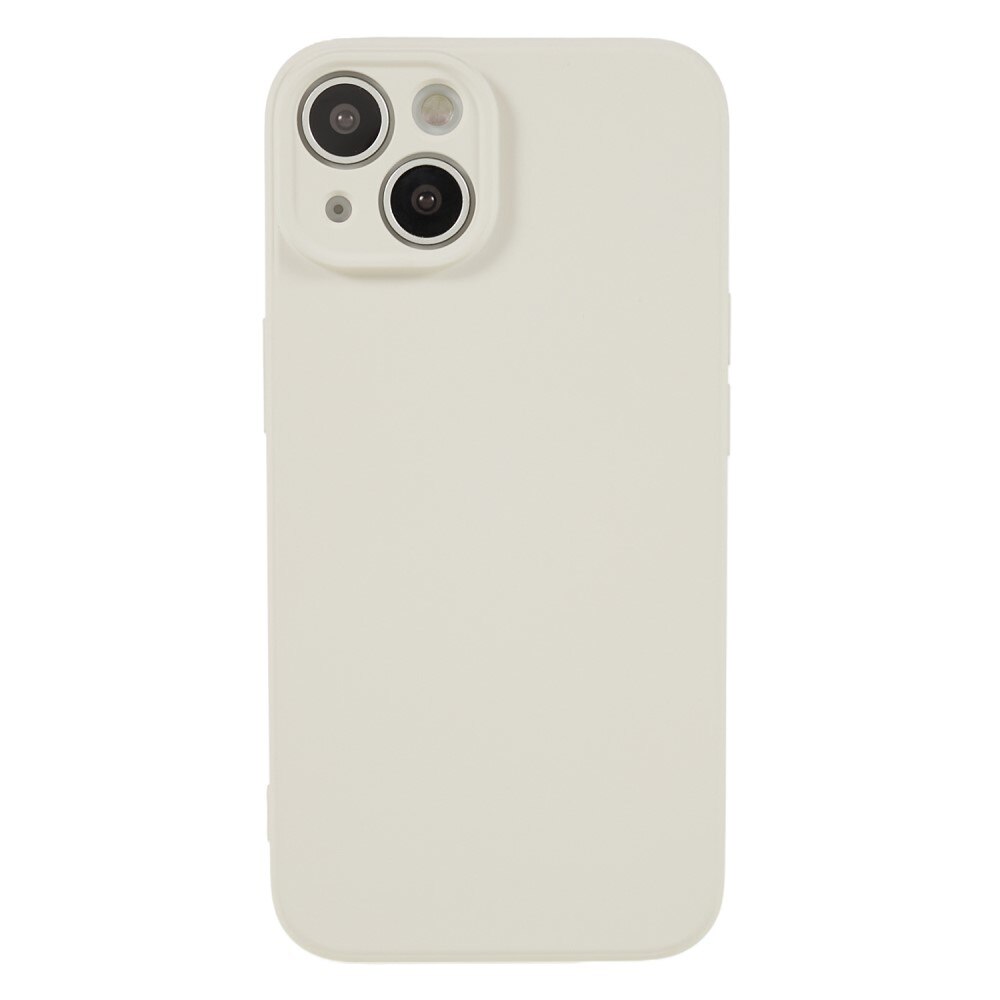 Cover TPU resistente agli urti iPhone 14 Bianco