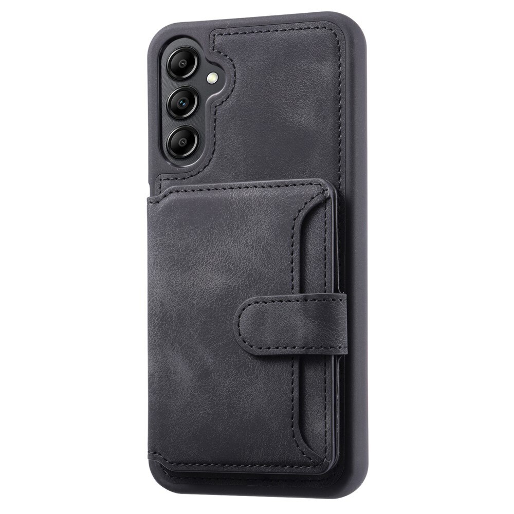 Cover con portacarte Multi-slot anti-RFID Samsung Galaxy A54 nero