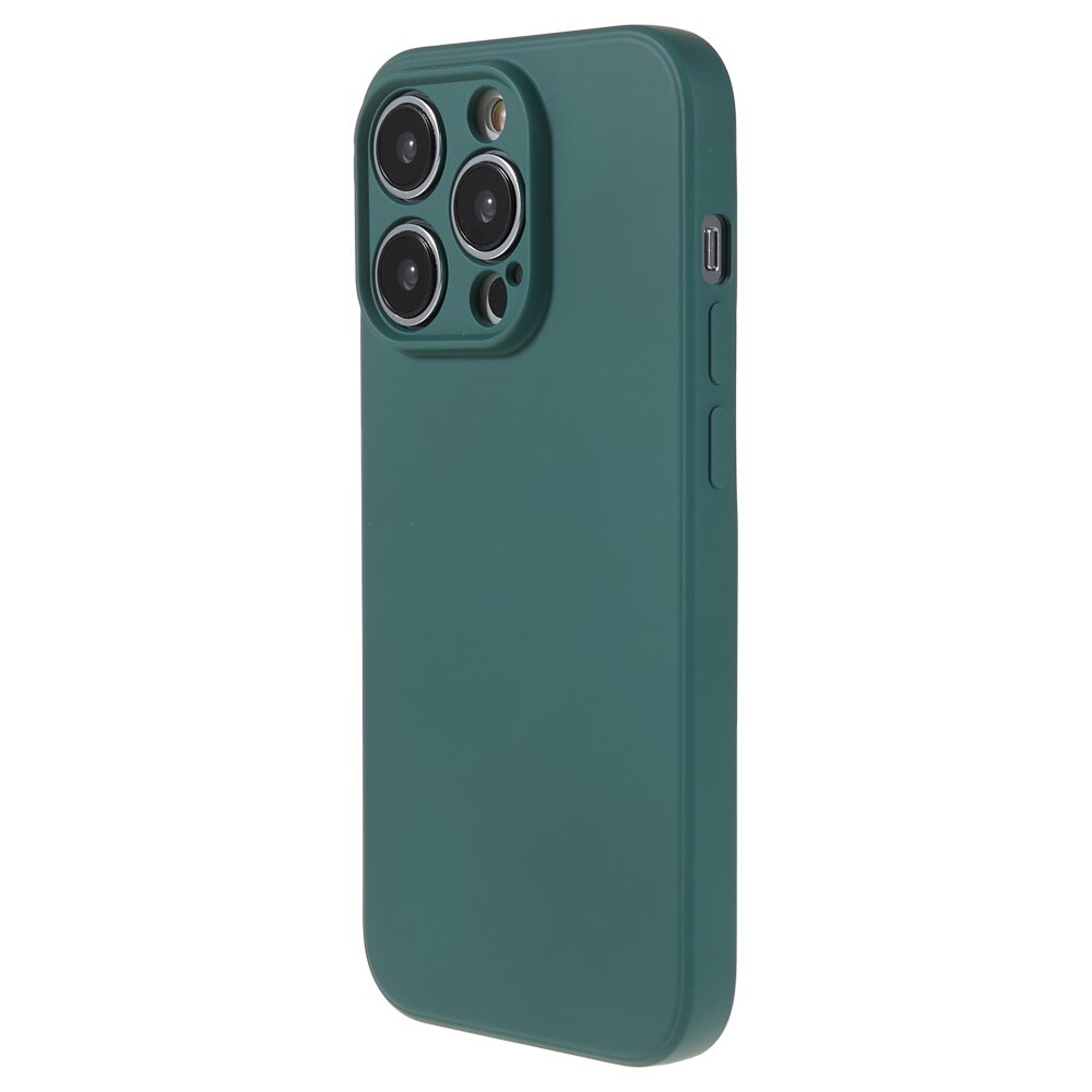 Cover TPU resistente agli urti iPhone 15 Pro Max Verde