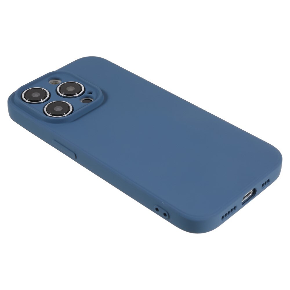 Cover TPU resistente agli urti iPhone 15 Pro Max Blu