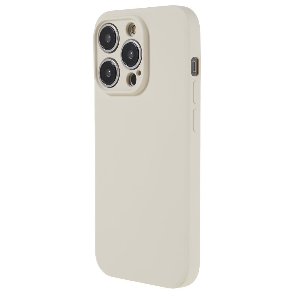 Cover TPU resistente agli urti iPhone 15 Pro Max Beige