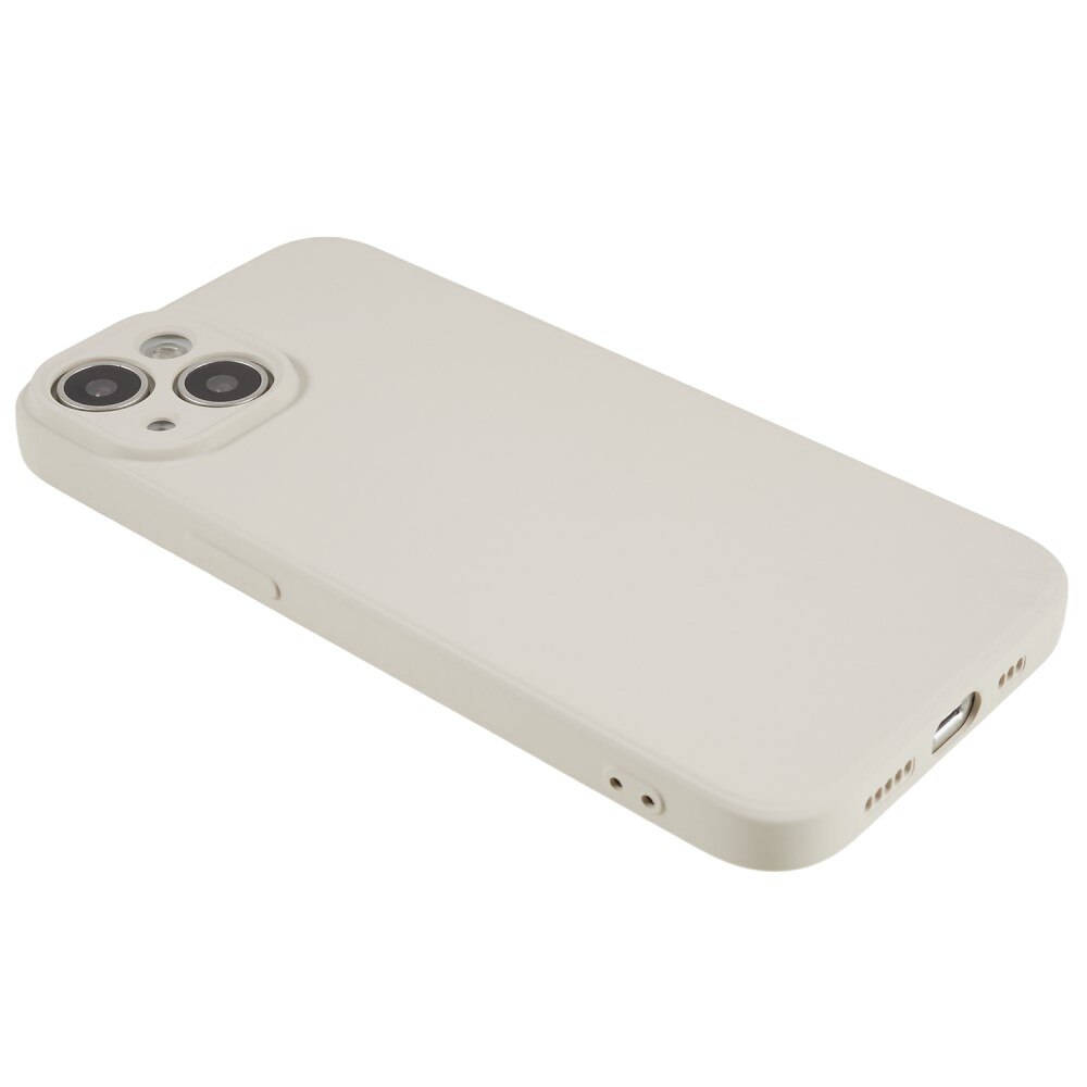 Cover TPU resistente agli urti iPhone 15 Beige