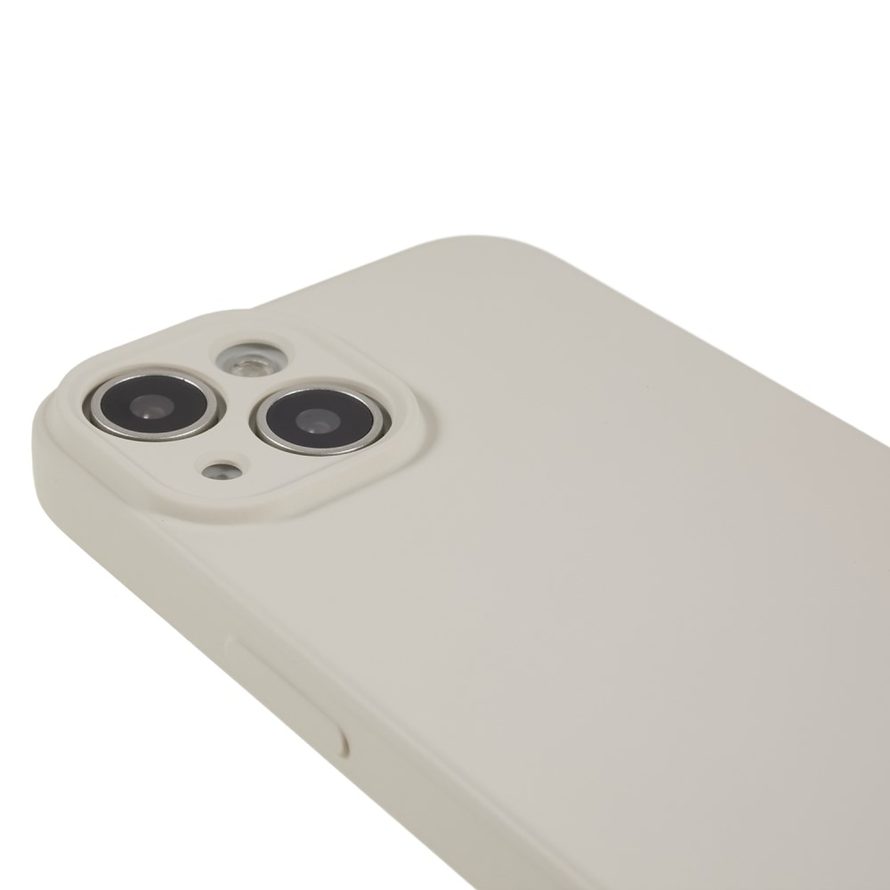 Cover TPU resistente agli urti iPhone 15 Beige