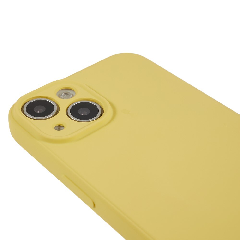 Cover TPU resistente agli urti iPhone 15 Giallo