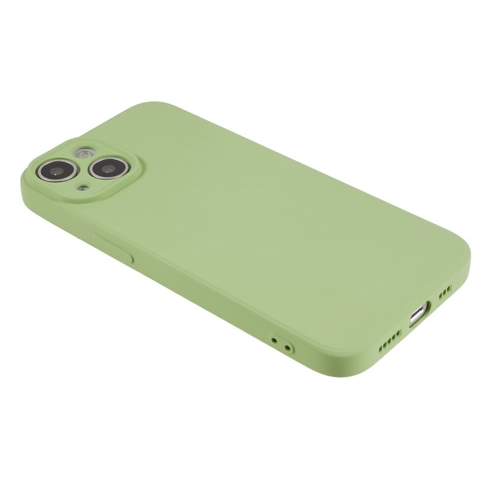 Cover TPU resistente agli urti iPhone 15 Verde