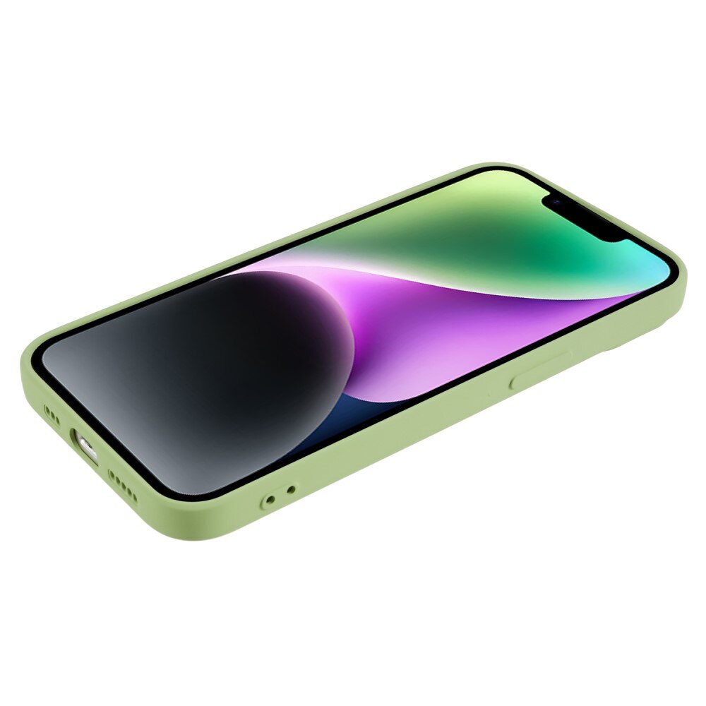 Cover TPU resistente agli urti iPhone 15 Verde