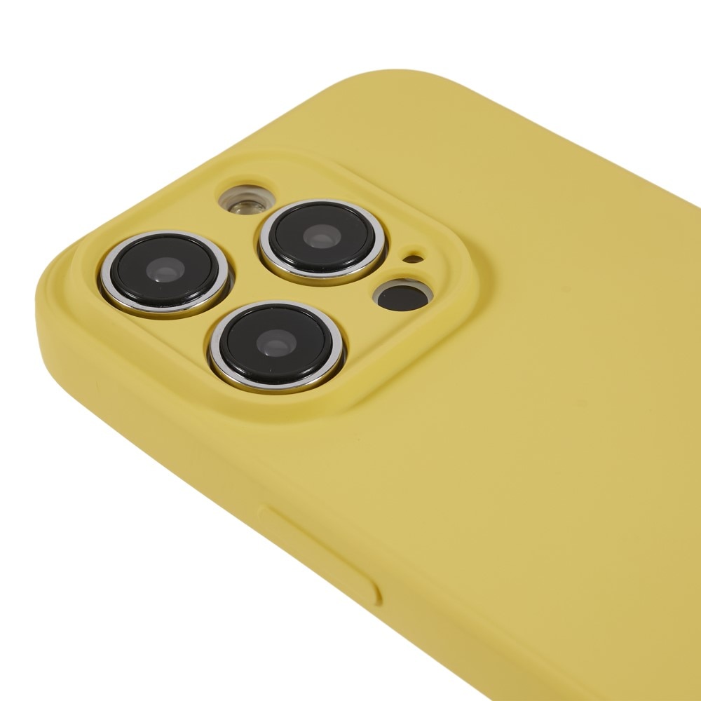 Cover TPU resistente agli urti iPhone 15 Pro Giallo