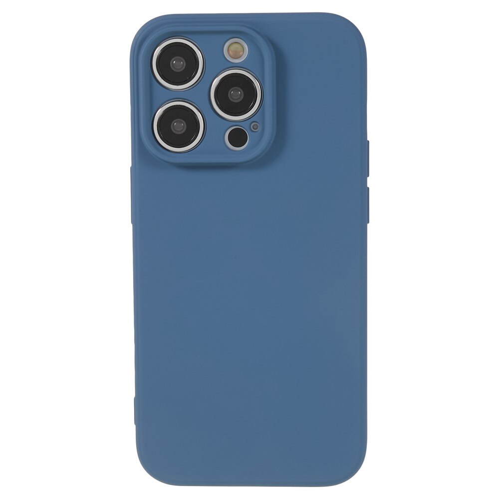 Cover TPU resistente agli urti iPhone 15 Pro Blu