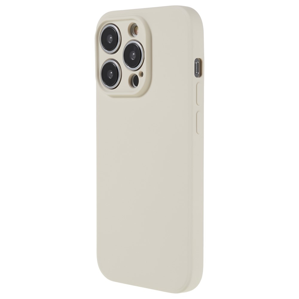 Cover TPU resistente agli urti iPhone 15 Pro Beige