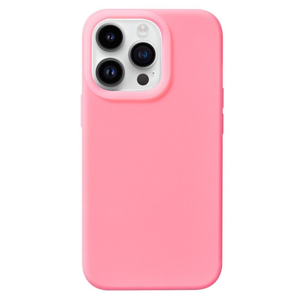 Cover in silicone Jelly iPhone 15 Pro Max rosa