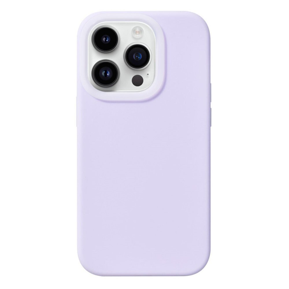 Cover in silicone Jelly iPhone 15 Pro viola