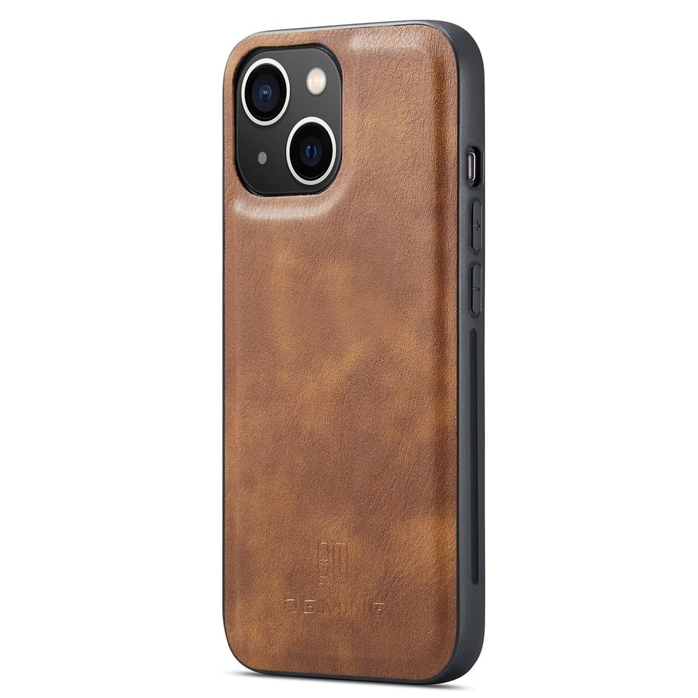 Cover portafoglio Magnet Wallet iPhone 15 Cognac