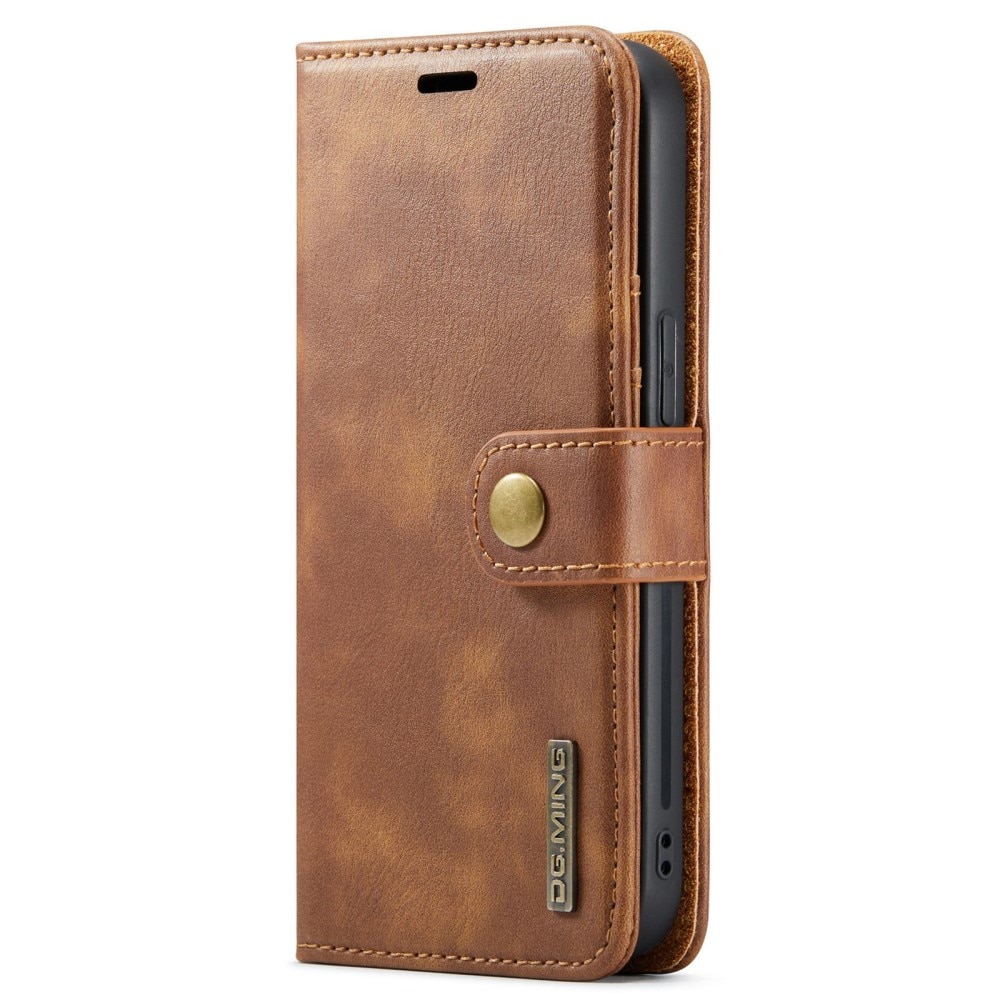 Cover portafoglio Magnet Wallet iPhone 15 Cognac