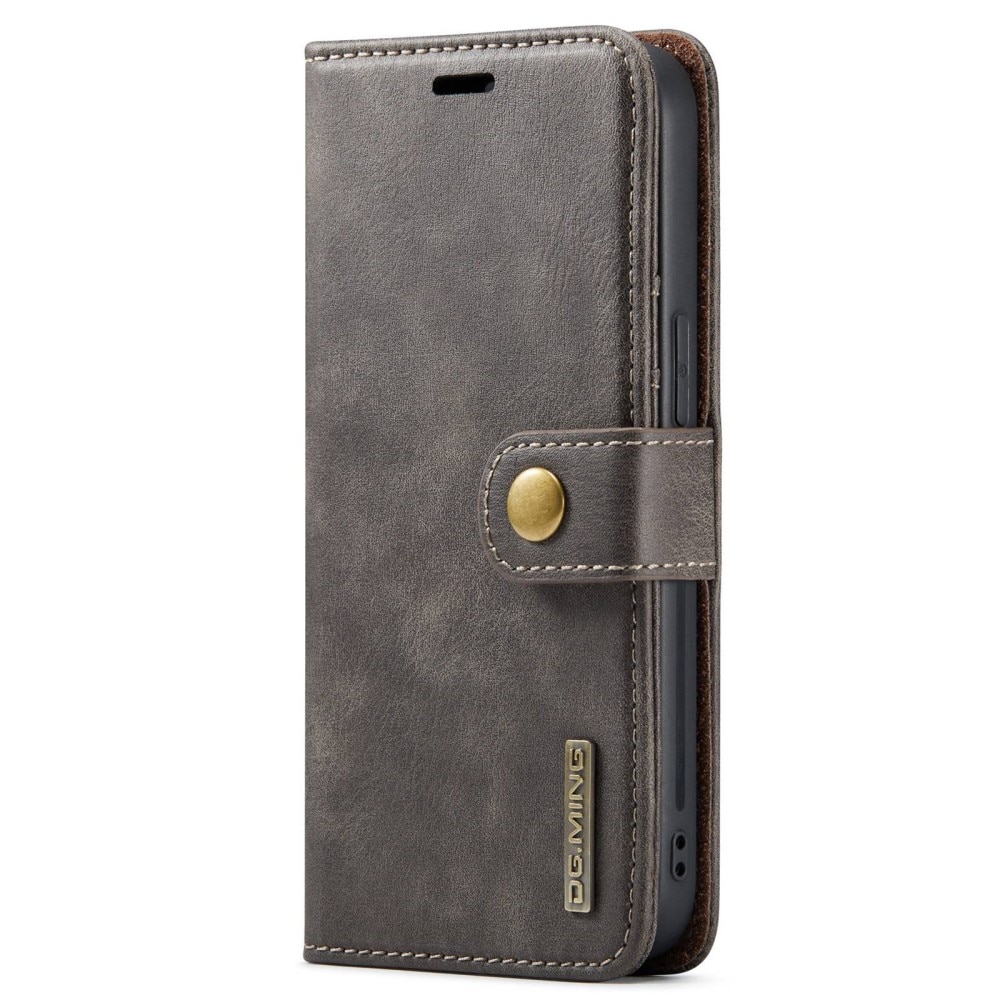 Cover portafoglio Magnet Wallet iPhone 15 Plus Brown