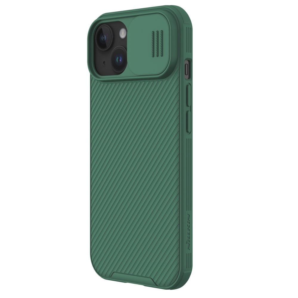 Cover CamShield iPhone 15 verde