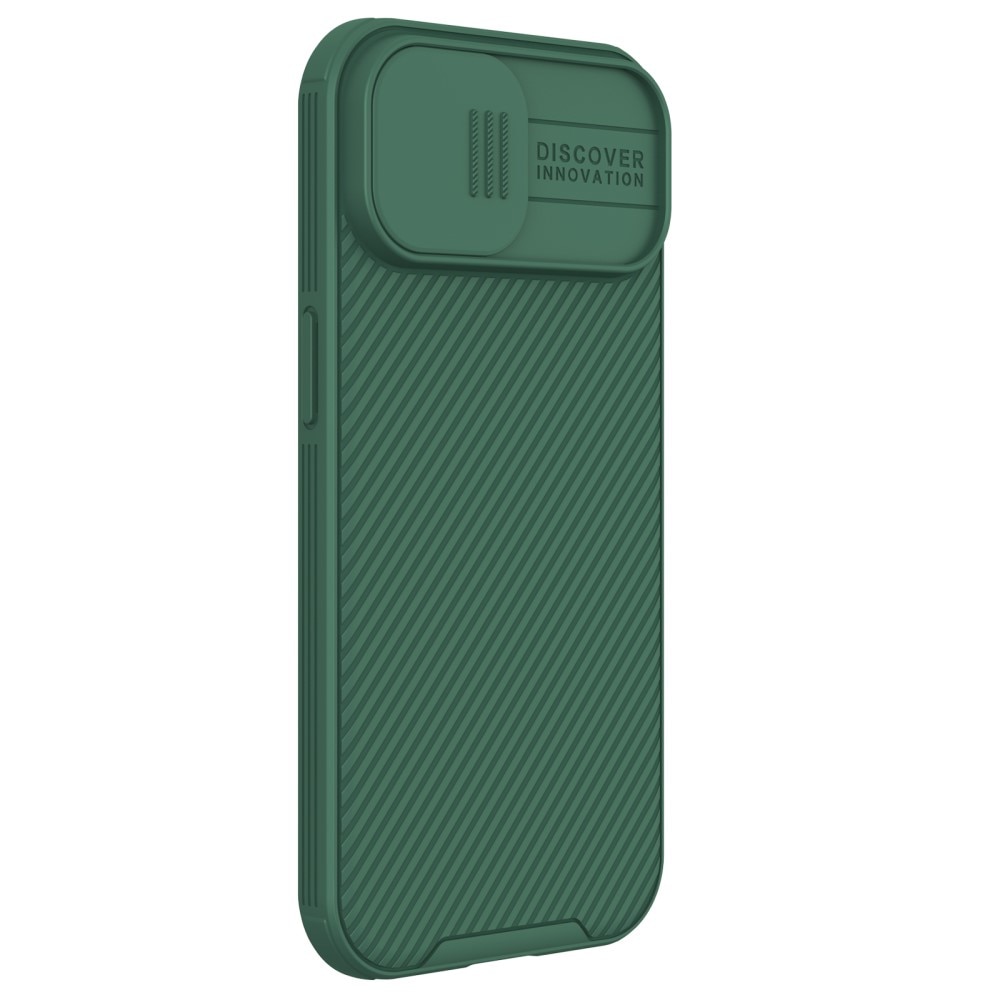 Cover CamShield iPhone 15 verde