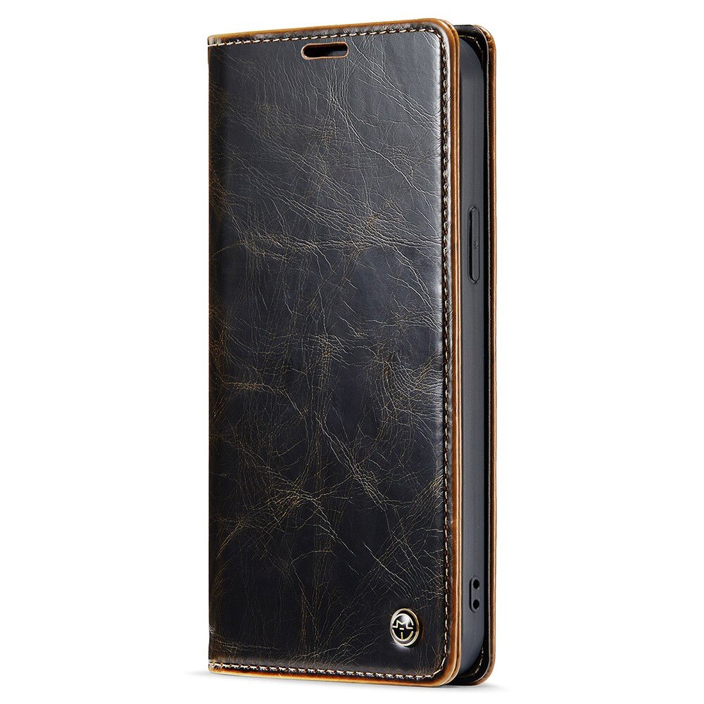 Custodia in pelle iPhone 15 Pro Max marrone