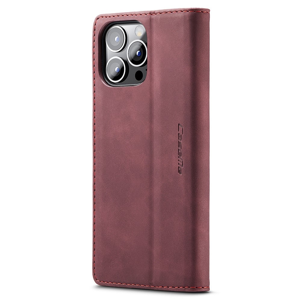 Custodie a portafoglio sottili iPhone 15 Pro Rosso