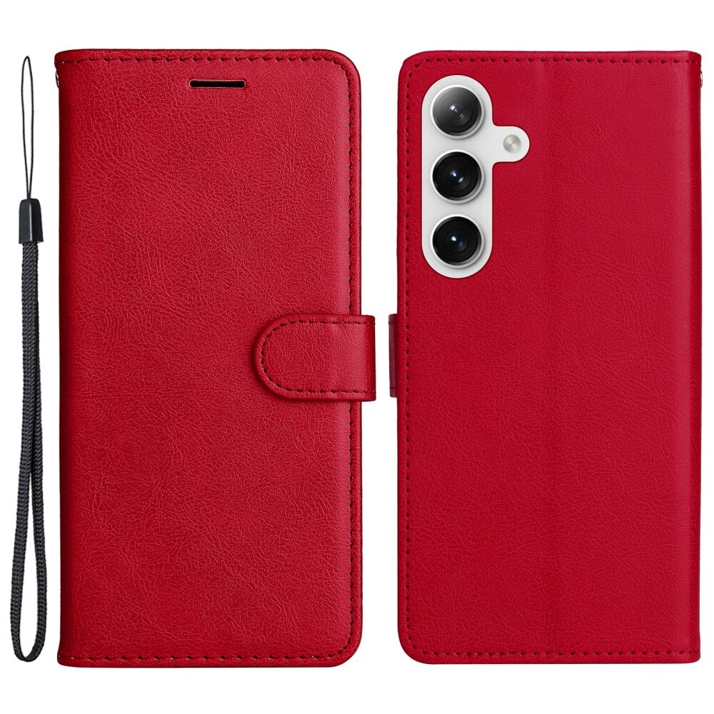 Custodie a portafoglio Samsung Galaxy S24 rosso