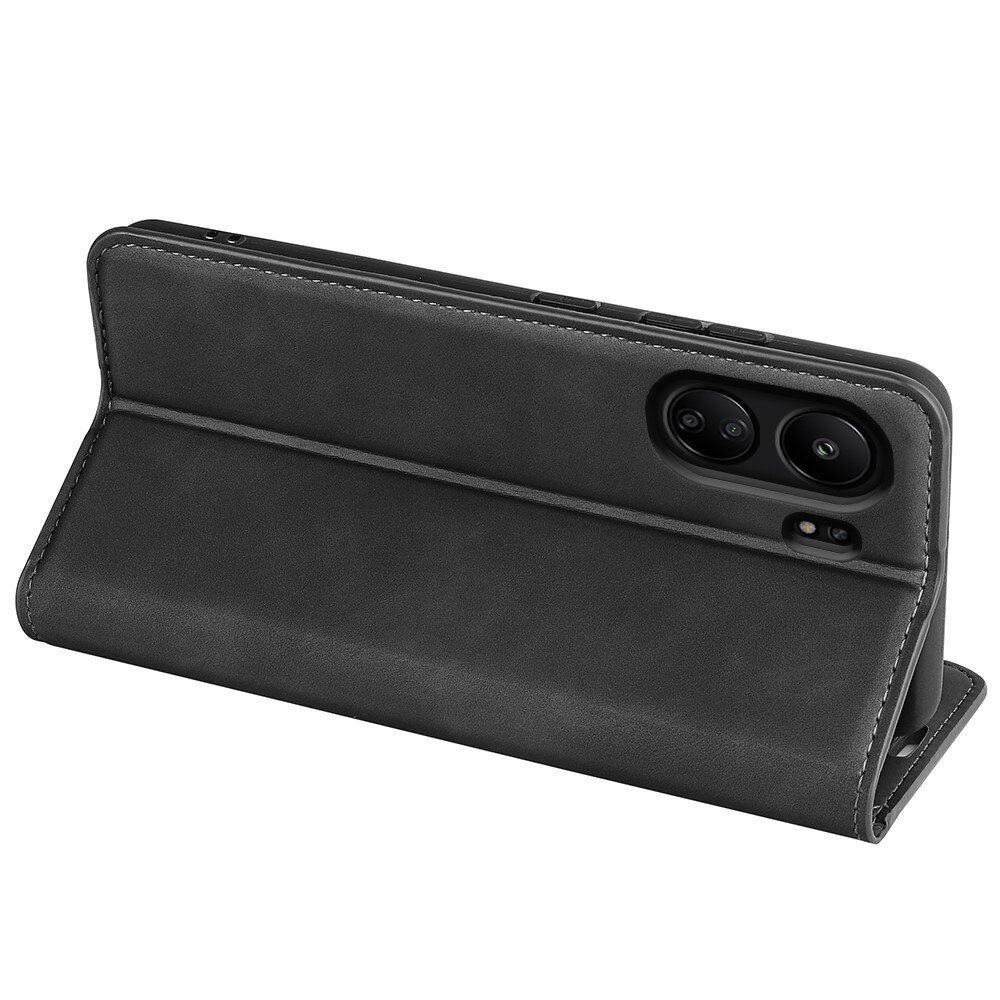 Cover portafoglio sottili Xiaomi Redmi 13C nero