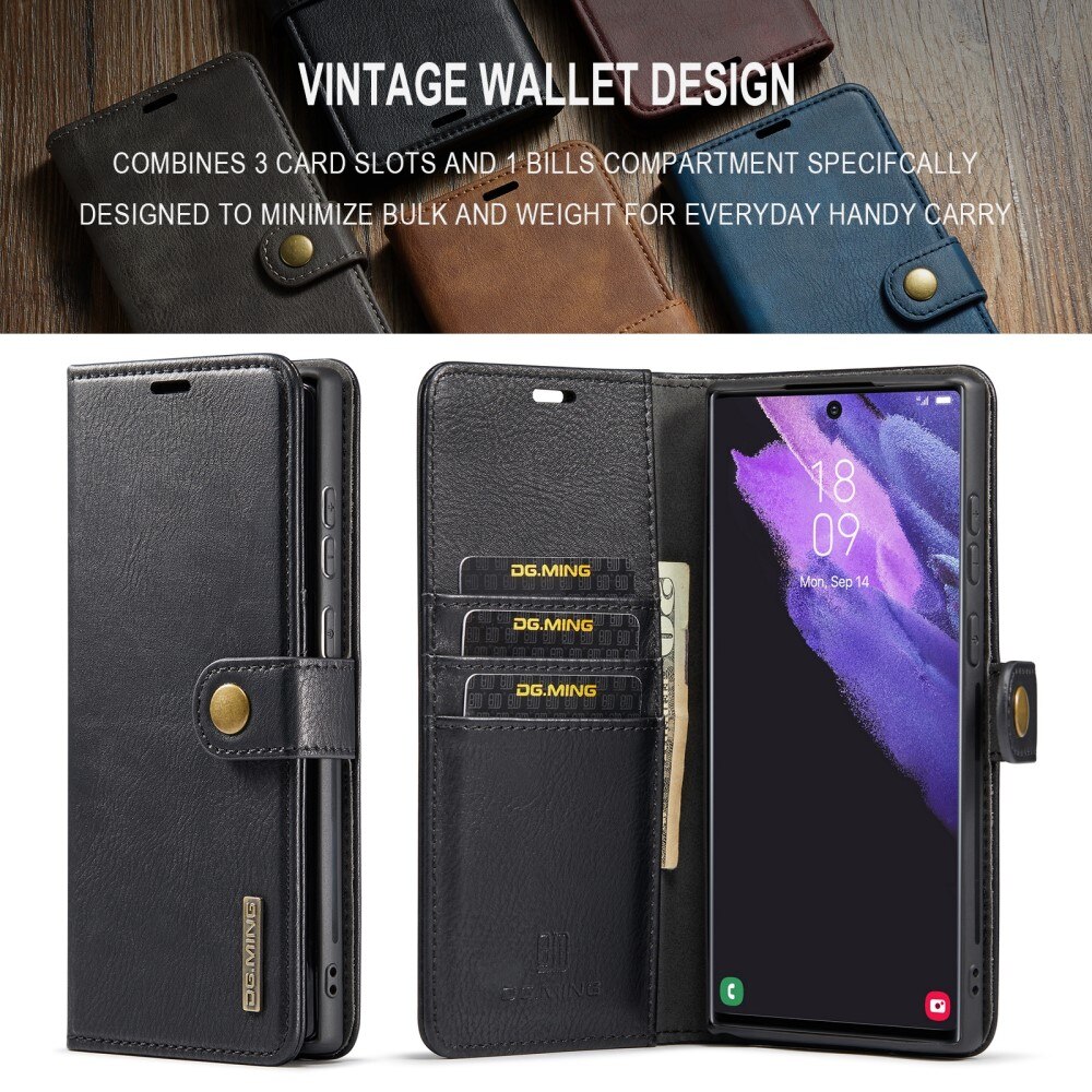 Cover portafoglio Magnet Wallet Samsung Galaxy S24 Ultra Black