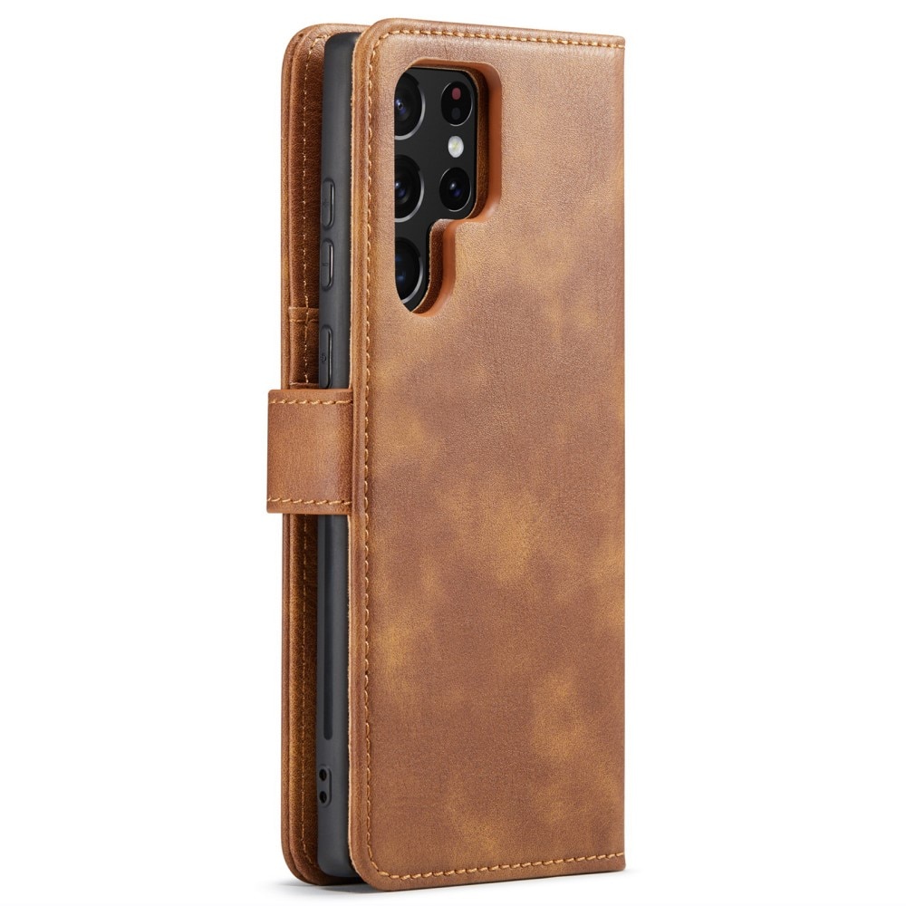 Cover portafoglio Magnet Wallet Samsung Galaxy S24 Ultra Cognac