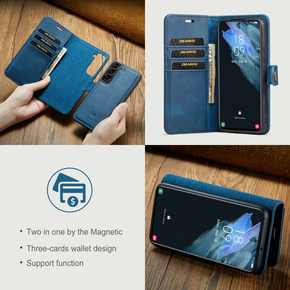 Cover portafoglio Magnet Wallet Samsung Galaxy S24 Blue