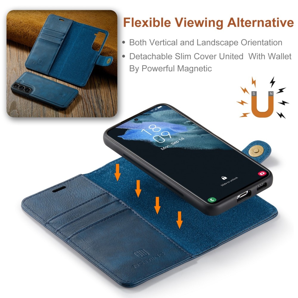 Cover portafoglio Magnet Wallet Samsung Galaxy S24 Blue