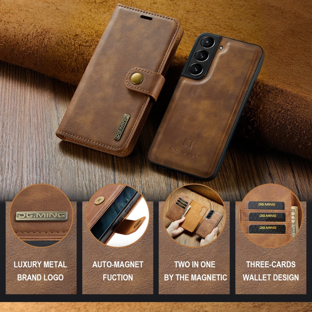 Cover portafoglio Magnet Wallet Samsung Galaxy S24 Cognac